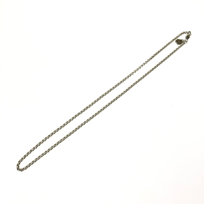 【中古品】【メンズ】 SAAD サード NC-8 SV925 甲丸チェーン ネックレス アクセサリー 191-260601-na-12-tagh カラー：シルバー 万代Net店