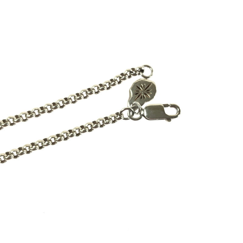 【中古品】【メンズ】 SAAD サード NC-8 SV925 甲丸チェーン ネックレス アクセサリー 191-260601-na-12-tagh カラー：シルバー 万代Net店