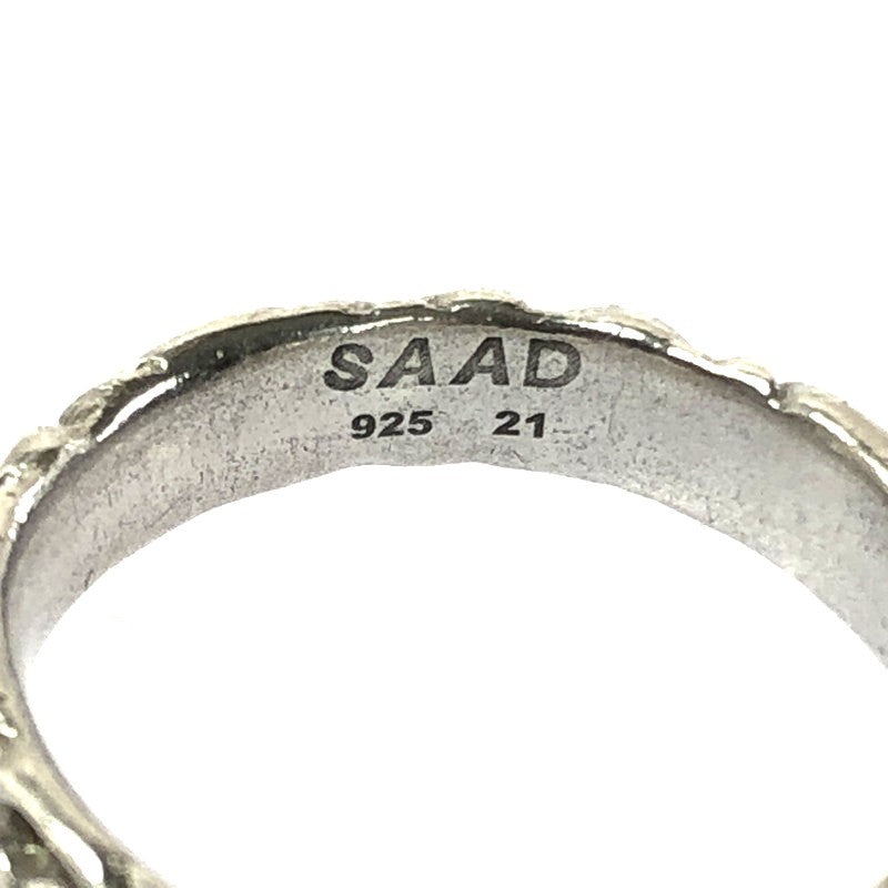 【中古品】【メンズ】 SAAD サード SV925 ARABESQUE RING アラベスク リング 指輪 アクセサリー 191-260601-na-15-tagh カラー：シルバー 万代Net店