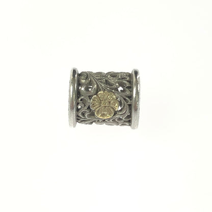 【中古品】【メンズ】 SAAD サード SV925 K24GP オープンワーク ペンダントトップ P468-SGPL アクセサリー 191-260601-na-14-tagh カラー：シルバー/ゴールド 万代Net店