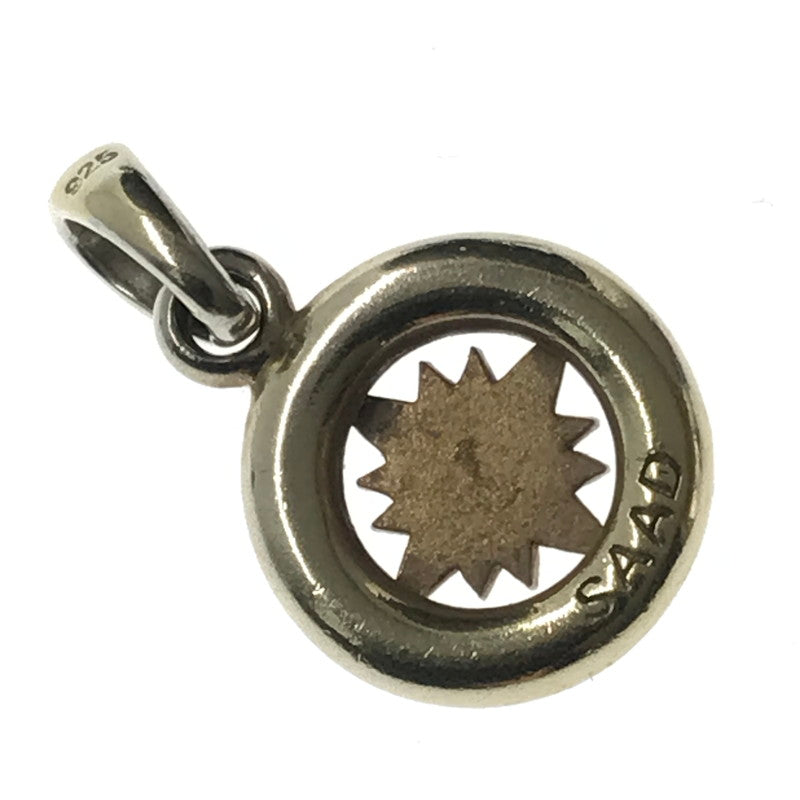 【中古品】【メンズ】 SAAD サード SV925 サンシンボル アラベスク ペンダントトップ アクセサリー 191-260623-na-05-tagh カラー：ゴールド 万代Net店