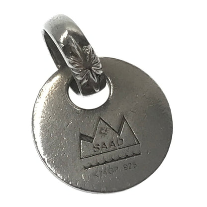 【中古品】【メンズ】 SAAD サード SV925 K24GP サンシンボル アラベスク ペンダントトップ アクセサリー 191-260623-na-04-tagh カラー：シルバー 万代Net店