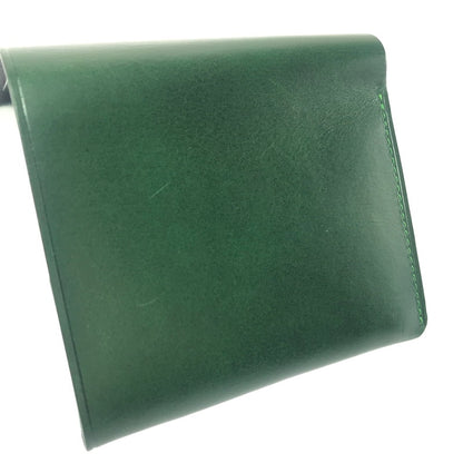 【中古品】【メンズ】 MUNEKAWA ムネカワ MINI WALLET ミニウォレット 二つ折り財布 201-260607-na-04-tagh カラー：グリーン 万代Net店