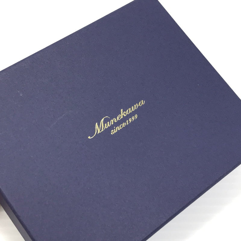 【中古品】【メンズ】 MUNEKAWA ムネカワ MINI WALLET ミニウォレット 二つ折り財布 201-260607-na-04-tagh カラー：グリーン 万代Net店