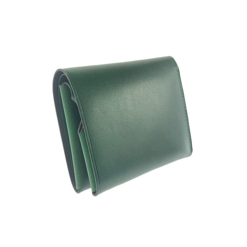 【中古品】【メンズ】 MUNEKAWA ムネカワ MINI WALLET ミニウォレット 二つ折り財布 201-260607-na-04-tagh カラー：グリーン 万代Net店