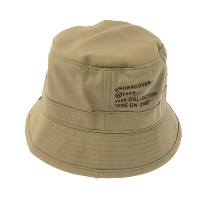 【中古美品】【メンズ】 WTAPS ダブルタップス × UNDERCOVER アンダーカバー 22SS BUCKET HAT 221HCUCD-HT01S バケットハット 帽子 185-260607-na-11-tagh サイズ：3 カラー：ベージュ 万代Net店