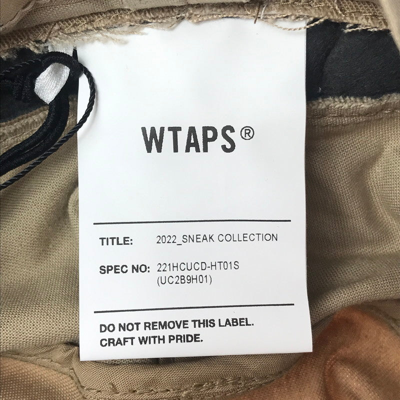 【中古美品】【メンズ】 WTAPS ダブルタップス × UNDERCOVER アンダーカバー 22SS BUCKET HAT 221HCUCD-HT01S バケットハット 帽子 185-260607-na-11-tagh サイズ：3 カラー：ベージュ 万代Net店