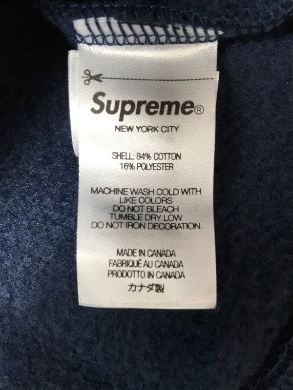 【中古品】【メンズ】 SUPREME 24AW SMALL BOX LOGO HOODED SWEATSHIRT スモールボックスロゴフーディー スウェットシャツ トップス 149-260529-ki-12-tagh サイズ：XL カラー：NAVY 万代Net店