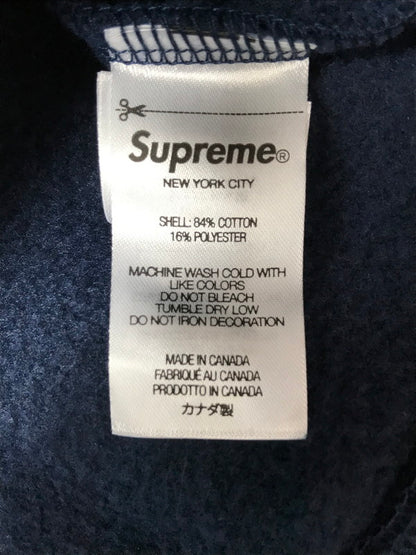 【中古品】【メンズ】 SUPREME 24AW SMALL BOX LOGO HOODED SWEATSHIRT スモールボックスロゴフーディー スウェットシャツ トップス 149-260529-ki-12-tagh サイズ：XL カラー：NAVY 万代Net店