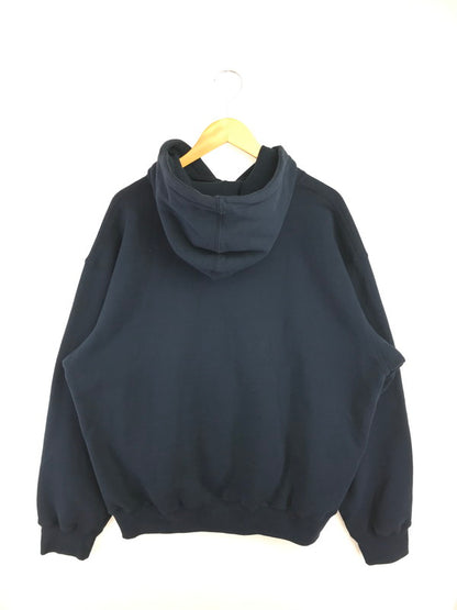 【中古品】【メンズ】 SUPREME シュプリーム 23SS SCRIPT HOODED SWEATSHIRT スクリプト フーデッド スウェットシャツ パーカー トップス 149-260530-rt-16-tagh サイズ：XL カラー：ネイビー 万代Net店