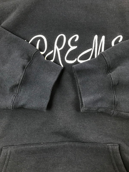 【中古品】【メンズ】 SUPREME シュプリーム 23SS SCRIPT HOODED SWEATSHIRT スクリプト フーデッド スウェットシャツ パーカー トップス 149-260530-rt-16-tagh サイズ：XL カラー：ネイビー 万代Net店
