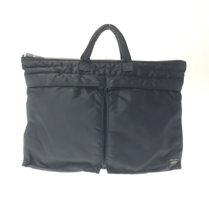 【中古品】【メンズ】 PORTER ポーター 622-78331 TANKER SHORT HELMET BAG タンカー ショート ヘルメット バッグ 鞄 カバン 188-260707-ty-10-tagh カラー：ブラック 万代Net店