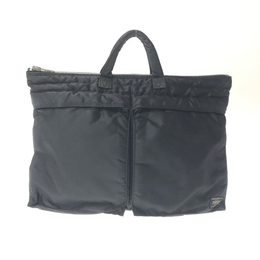 【中古品】【メンズ】 PORTER ポーター 622-78331 TANKER SHORT HELMET BAG タンカー ショート ヘルメット バッグ 鞄 カバン 188-260707-ty-10-tagh カラー：ブラック 万代Net店