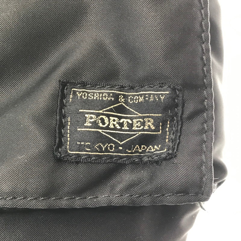 【中古品】【メンズ】 PORTER ポーター 622-78331 TANKER SHORT HELMET BAG タンカー ショート ヘルメット バッグ 鞄 カバン 188-260707-ty-10-tagh カラー：ブラック 万代Net店