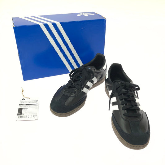 【中古品】【メンズ】 ADIDAS SAMBA OG SNEAKER B75807 サンバ OG スニーカー シューズ 靴 161-260529-ki-04-tagh サイズ：27cm US9 カラー：CBLACK/FTWWHT/GUM5 万代Net店