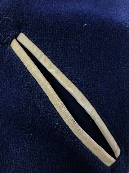 【現状渡し品】【メンズ】 BUTWIN バトウィン 60's STADIUM JACKET ６０年代 スタジアム ジャケット アウター ヴィンテージ 146-260917-rt-45-tagh サイズ：40 カラー：ネイビー 万代Net店