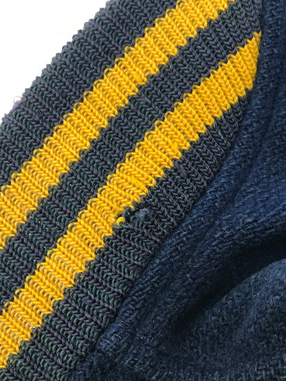 【現状渡し品】【メンズ】 BUTWIN バトウィン 60's STADIUM JACKET ６０年代 スタジアム ジャケット アウター ヴィンテージ 146-260917-rt-45-tagh サイズ：40 カラー：ネイビー 万代Net店