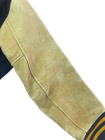 【現状渡し品】【メンズ】 BUTWIN バトウィン 60's STADIUM JACKET ６０年代 スタジアム ジャケット アウター ヴィンテージ 146-260917-rt-45-tagh サイズ：40 カラー：ネイビー 万代Net店