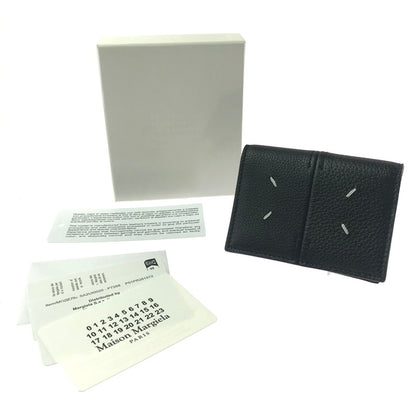 【中古美品】【メンズ】 MAISON MARGIELA メゾン マルジェラ CARD HOLDER SA2UI0020P7268 カードホルダー 財布 201-260607-na-05-tagh カラー：ブラック 万代Net店