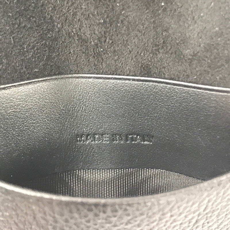 【中古美品】【メンズ】 MAISON MARGIELA メゾン マルジェラ CARD HOLDER SA2UI0020P7268 カードホルダー 財布 201-260607-na-05-tagh カラー：ブラック 万代Net店