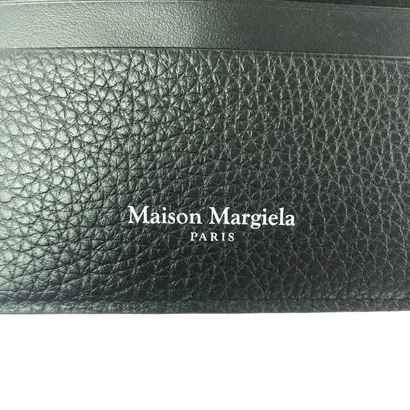 【中古美品】【メンズ】 MAISON MARGIELA メゾン マルジェラ CARD HOLDER SA2UI0020P7268 カードホルダー 財布 201-260607-na-05-tagh カラー：ブラック 万代Net店