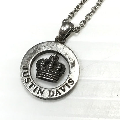 【中古品】【メンズ】 JUSTIN DAVIS ジャスティンデイビス SV925 D-CIPHER NECKLACE SNJ775 ネックレス アクセサリー 192-260627-na-15-tagh カラー：シルバー 万代Net店