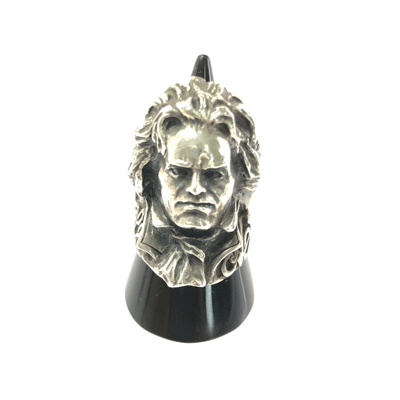 【中古品】【メンズ】 CRAZY PIG DESIGNS クレイジー ピッグ デザイン SV925 BEETHOVEN RING ベートーヴェン リング 指輪 アクセサリー 192-260601-na-18-tagh カラー：シルバー 万代Net店