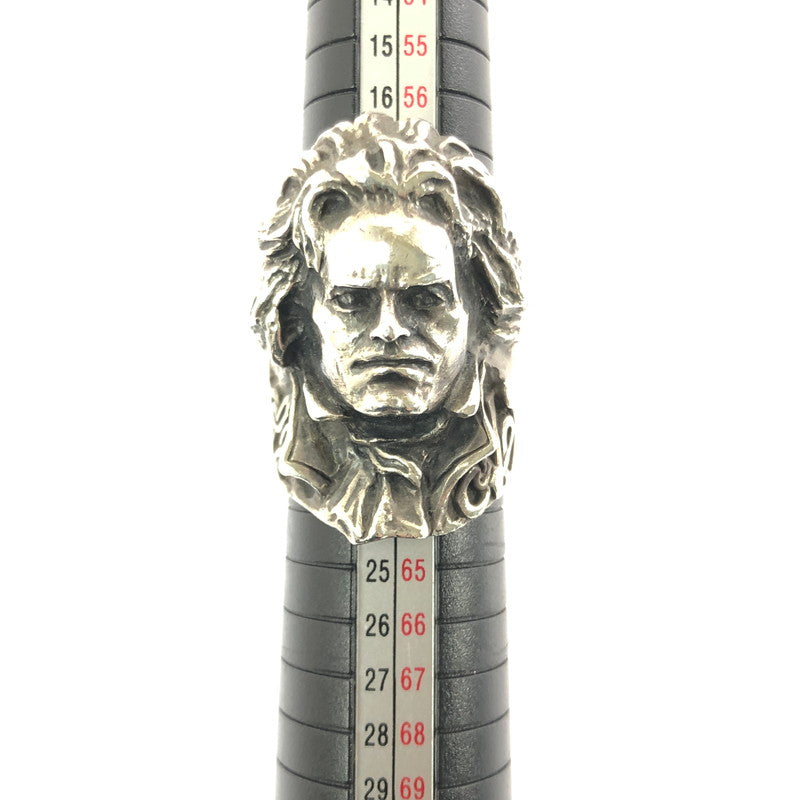 【中古品】【メンズ】 CRAZY PIG DESIGNS クレイジー ピッグ デザイン SV925 BEETHOVEN RING ベートーヴェン リング 指輪 アクセサリー 192-260601-na-18-tagh カラー：シルバー 万代Net店