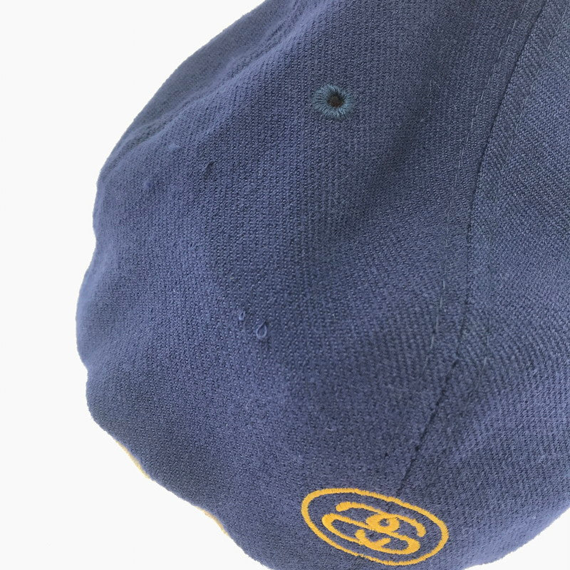 【現状渡し品】【メンズ】 OLD STUSSY オールド ステューシー 90'S LOGO CAP 90年代 ロゴ キャップ 白タグ USA製 帽子 185-260607-na-08-tagh サイズ：FREE カラー：ネイビー 万代Net店