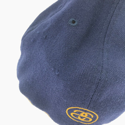 【現状渡し品】【メンズ】 OLD STUSSY オールド ステューシー 90'S LOGO CAP 90年代 ロゴ キャップ 白タグ USA製 帽子 185-260607-na-08-tagh サイズ：FREE カラー：ネイビー 万代Net店