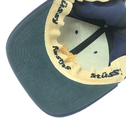 【現状渡し品】【メンズ】 OLD STUSSY オールド ステューシー 90'S LOGO CAP 90年代 ロゴ キャップ 白タグ USA製 帽子 185-260607-na-08-tagh サイズ：FREE カラー：ネイビー 万代Net店