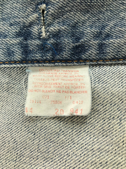 【中古品】【メンズ】 LEVI'S リーバイス 00's DENIM JACKET 75505 デニム ジャケット カナダ製 ライトアウター 146-260820-rt-18-tag サイズ：44 カラー：インディゴ 万代Net店