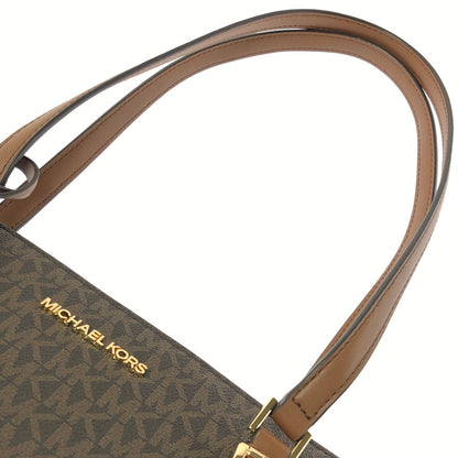 【中古品】【レディース】 MICHAEL KORS マイケルコース CHARLOTTE 3-IN-1 TOTE BAG 35F3GCFT9T トートバッグ カバン 188-260616-na-02-tagh カラー：ブラウン 万代Net店