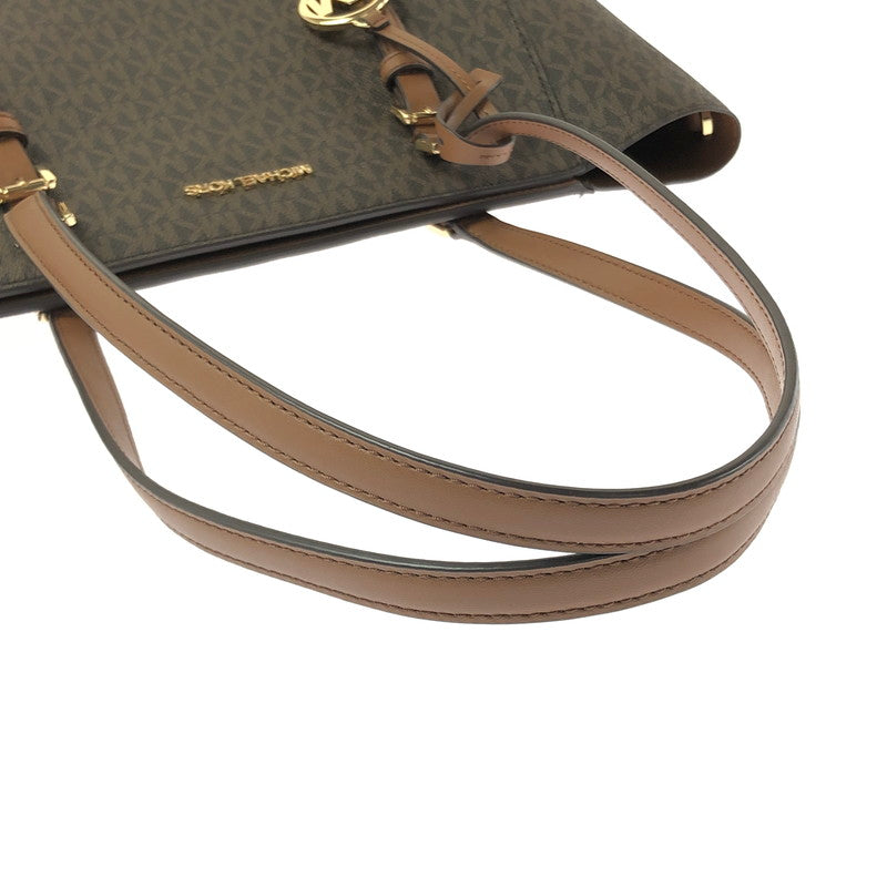 【中古品】【レディース】 MICHAEL KORS マイケルコース CHARLOTTE 3-IN-1 TOTE BAG 35F3GCFT9T トートバッグ カバン 188-260616-na-02-tagh カラー：ブラウン 万代Net店