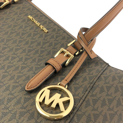 【中古品】【レディース】 MICHAEL KORS マイケルコース CHARLOTTE 3-IN-1 TOTE BAG 35F3GCFT9T トートバッグ カバン 188-260616-na-02-tagh カラー：ブラウン 万代Net店