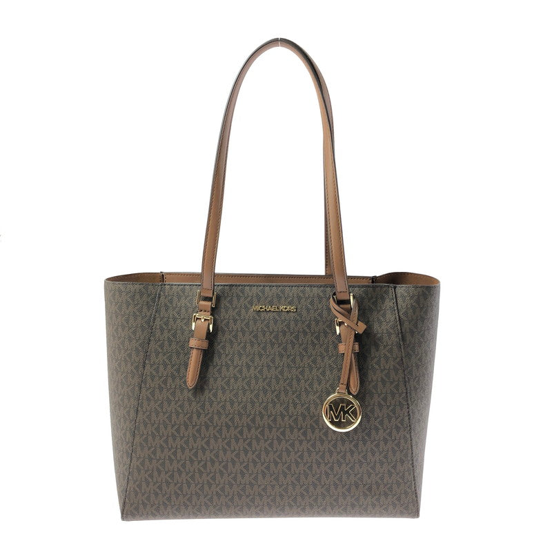 【中古品】【レディース】 MICHAEL KORS マイケルコース CHARLOTTE 3-IN-1 TOTE BAG 35F3GCFT9T トートバッグ カバン 188-260616-na-02-tagh カラー：ブラウン 万代Net店