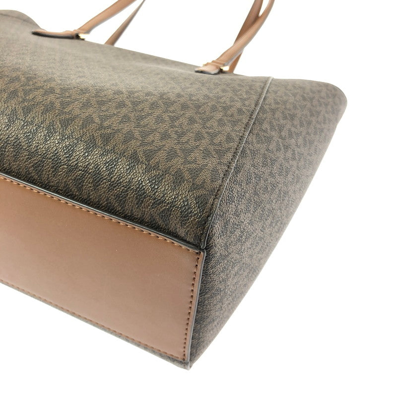 【中古品】【レディース】 MICHAEL KORS マイケルコース CHARLOTTE 3-IN-1 TOTE BAG 35F3GCFT9T トートバッグ カバン 188-260616-na-02-tagh カラー：ブラウン 万代Net店