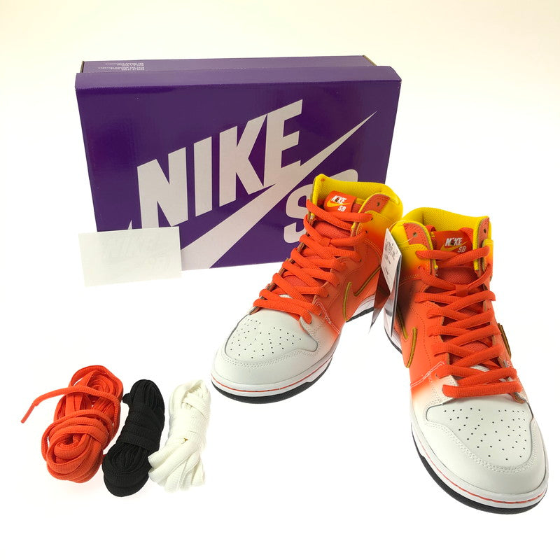 【中古美品】【メンズ】 NIKE SB DUNK HIGH PRO SWEET TOOTH FN5107-700 SB ダンク ハイ プロ スニーカー 靴 160-260529-ki-08-tagh サイズ：28.5cm US10.5 カラー：AMARILLO/ORANGE-WHITE-BLACK 万代Net店
