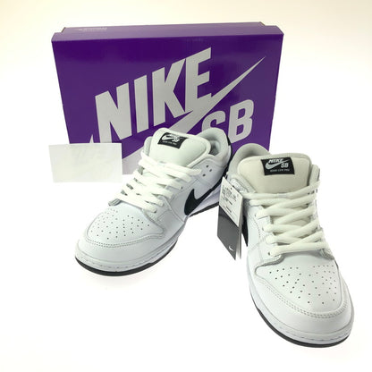 【中古美品】【メンズ】 NIKE SB DUNK LOW PRO HF3704-100 ダンク ロー プロ スニーカー シューズ 靴 160-260529-ki-09-tagh サイズ：28.5cm US10.5 カラー：WHITE/BLACK-WHITE-BLACK 万代Net店