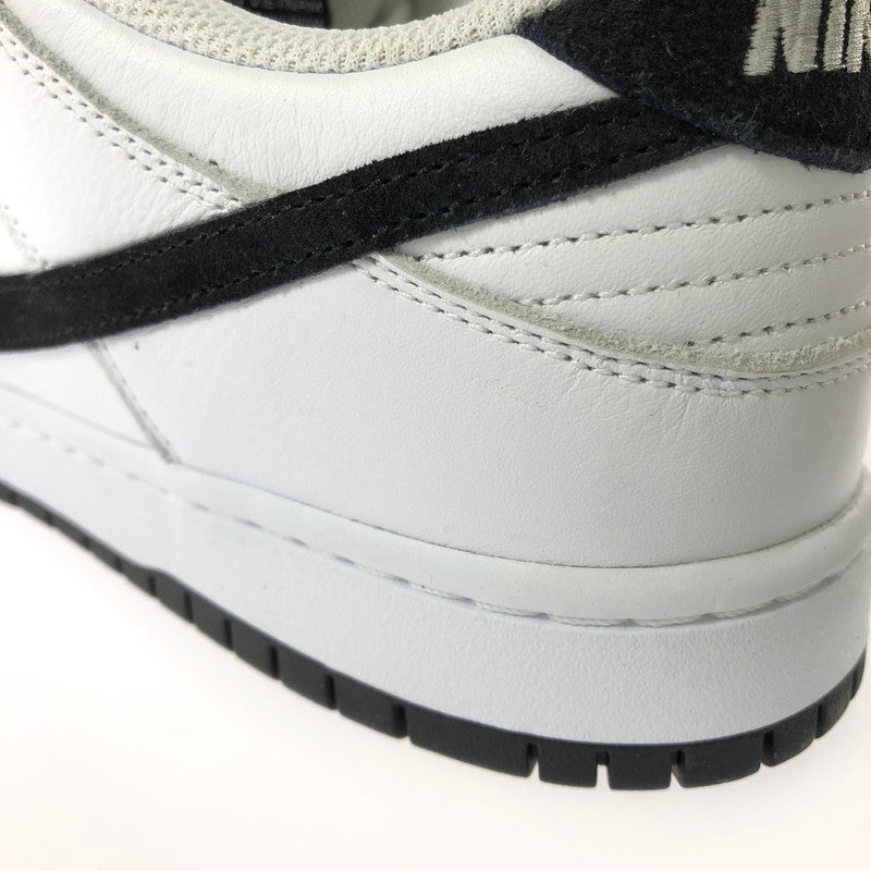 【中古美品】【メンズ】 NIKE SB DUNK LOW PRO HF3704-100 ダンク ロー プロ スニーカー シューズ 靴 160-260529-ki-09-tagh サイズ：28.5cm US10.5 カラー：WHITE/BLACK-WHITE-BLACK 万代Net店