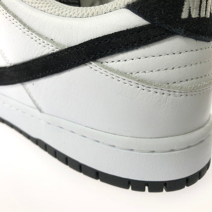 【中古美品】【メンズ】 NIKE SB DUNK LOW PRO HF3704-100 ダンク ロー プロ スニーカー シューズ 靴 160-260529-ki-09-tagh サイズ：28.5cm US10.5 カラー：WHITE/BLACK-WHITE-BLACK 万代Net店
