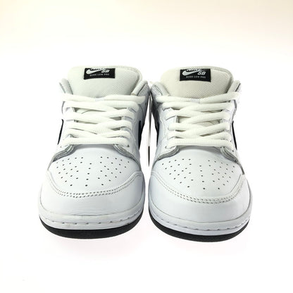 【中古美品】【メンズ】 NIKE SB DUNK LOW PRO HF3704-100 ダンク ロー プロ スニーカー シューズ 靴 160-260529-ki-09-tagh サイズ：28.5cm US10.5 カラー：WHITE/BLACK-WHITE-BLACK 万代Net店
