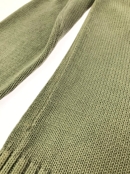 【中古品】【メンズ】 DKNY JEANS ディーケーエヌワイジーンズ KNIT SWEATER KHAKI ニット セーター カーキ トップス 146-260820-rt-03-tag サイズ：L カラー：カーキ 万代Net店