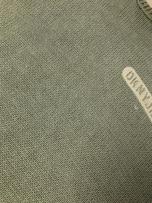 【中古品】【メンズ】 DKNY JEANS ディーケーエヌワイジーンズ KNIT SWEATER KHAKI ニット セーター カーキ トップス 146-260820-rt-03-tag サイズ：L カラー：カーキ 万代Net店