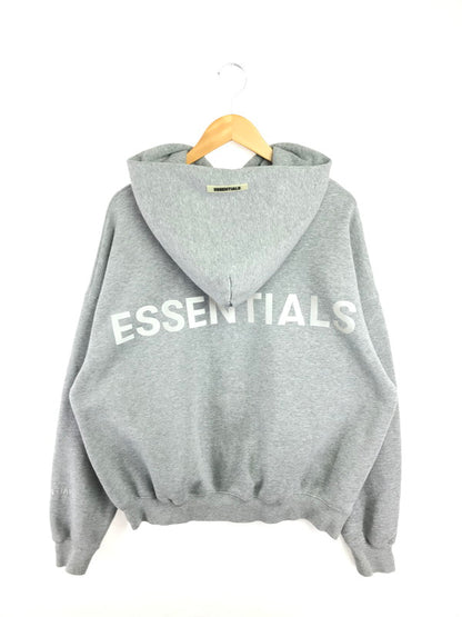 【中古品】【メンズ】 FOG ESSENTIALS フィア オブ ゴッド エッセンシャルズ REFLECTOR LOGO HOODIE リフレクター ロゴ フーディー ライトアウター 142-260530-rt-09-tagh サイズ：S カラー：グレー 万代Net店