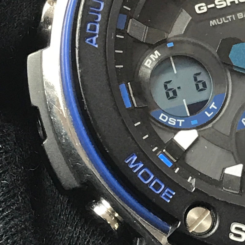 【中古品】【メンズ】 G-SHOCK ジーショック G-STEEL GST-W100D-1A2JF ジースチール タフソーラー 腕時計 196-260607-na-18-tagh カラー：シルバー/ブラック 万代Net店