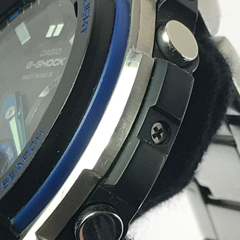 【中古品】【メンズ】 G-SHOCK ジーショック G-STEEL GST-W100D-1A2JF ジースチール タフソーラー 腕時計 196-260607-na-18-tagh カラー：シルバー/ブラック 万代Net店