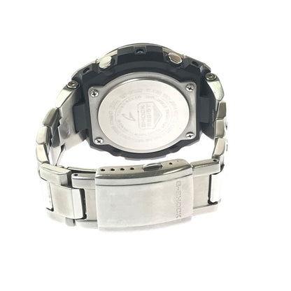 【中古品】【メンズ】 G-SHOCK ジーショック G-STEEL GST-W100D-1A2JF ジースチール タフソーラー 腕時計 196-260607-na-18-tagh カラー：シルバー/ブラック 万代Net店