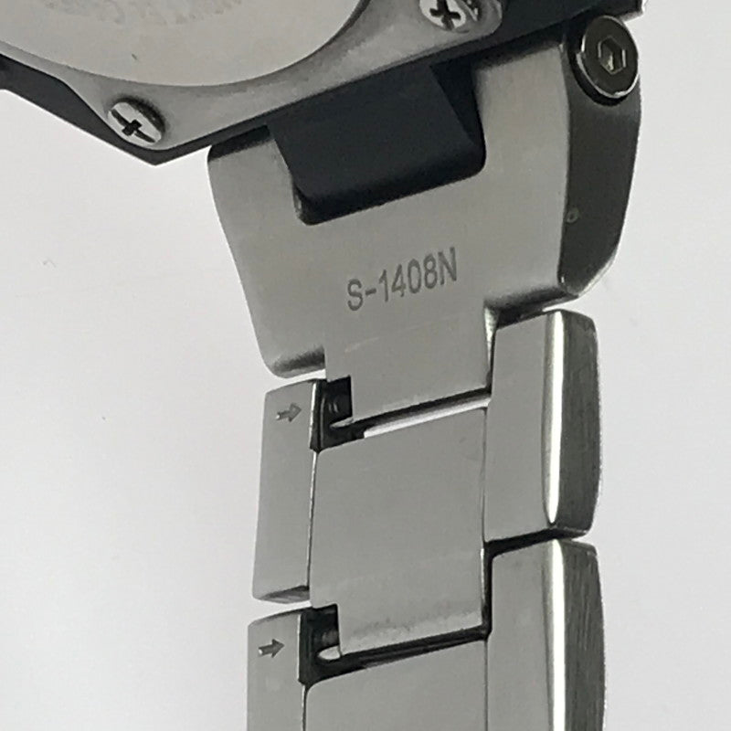 【中古品】【メンズ】 G-SHOCK ジーショック G-STEEL GST-W100D-1A2JF ジースチール タフソーラー 腕時計 196-260607-na-18-tagh カラー：シルバー/ブラック 万代Net店