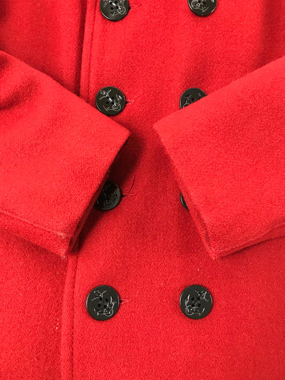【中古品】【メンズ】 SCHOTT ショット PEA JACKET 741 U.S.740N ピー ジャケット ピーコート アウター 145-260603-rt-10-tagh サイズ：38 カラー：レッド 万代Net店